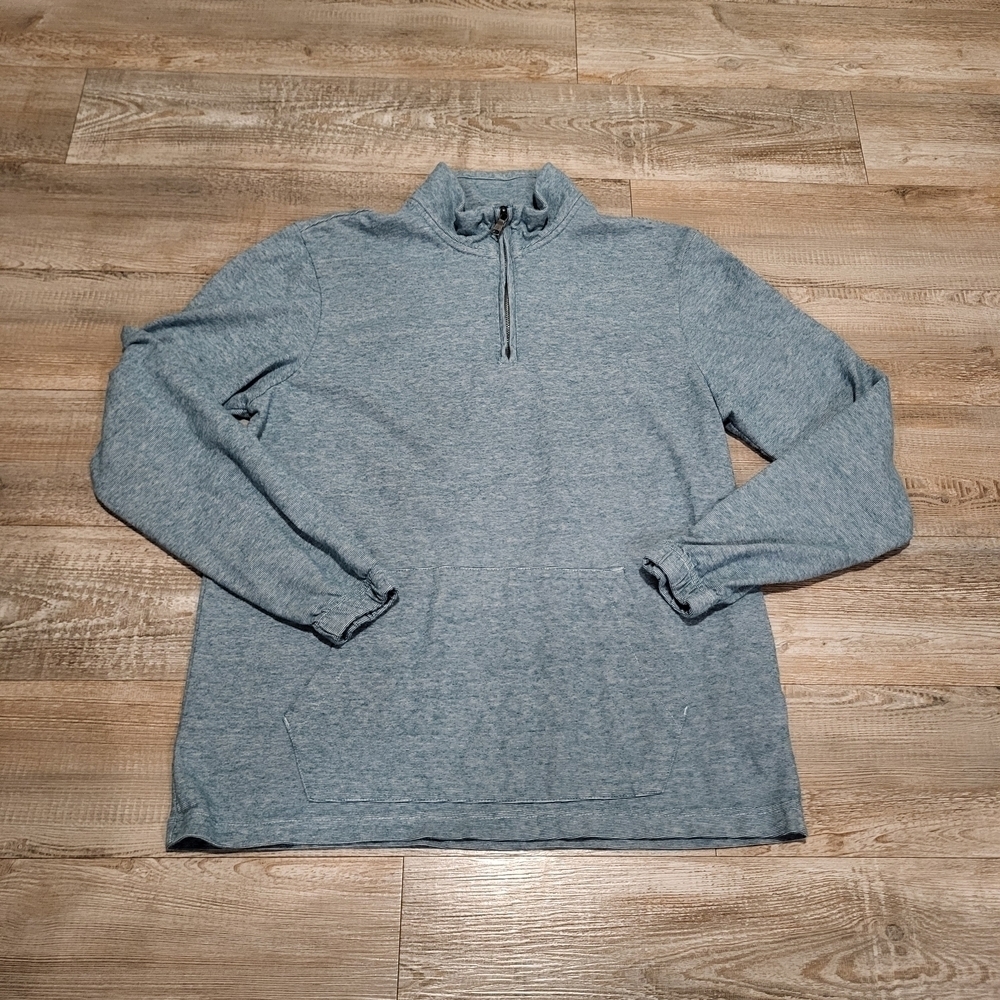 Old Navy Pullover Quarter Zip Lightweight Sweatshirt Mens Size Large